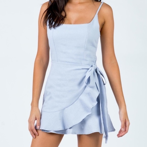 Princess polly light blue dress